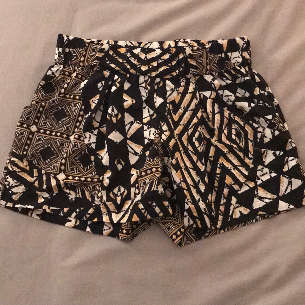 BCBG tribal shorts - size small